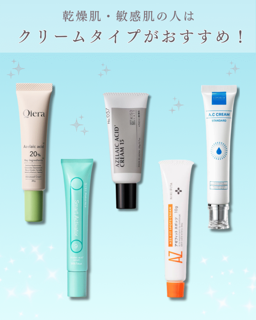 アゼライン酸クリームおすすめ5選