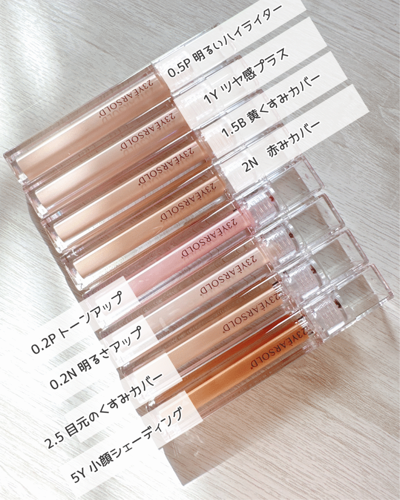 23years old ダーマシンコンシーラーとは？