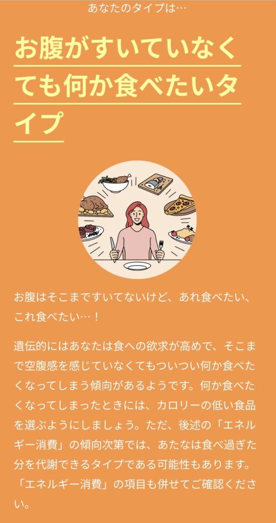 遺伝子検査をやってみたダイエットの結果