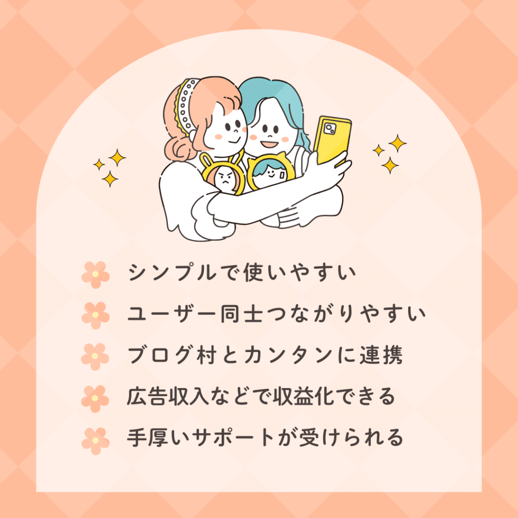 ムラゴンはシンプルで使いやすい！収益化もできる