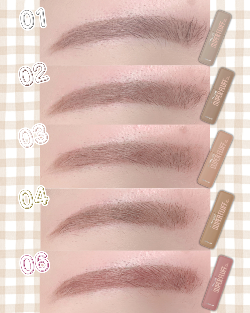 【写真付き】5色の比較はこちら