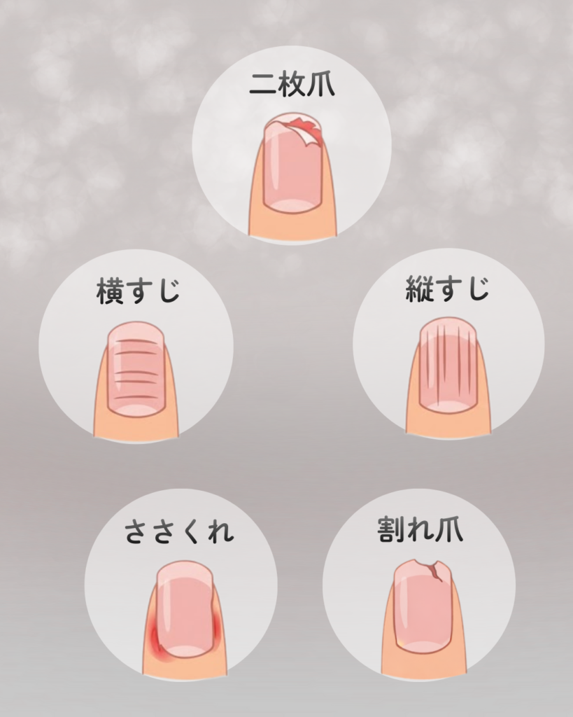 こんな爪トラブルには補強コートが◎