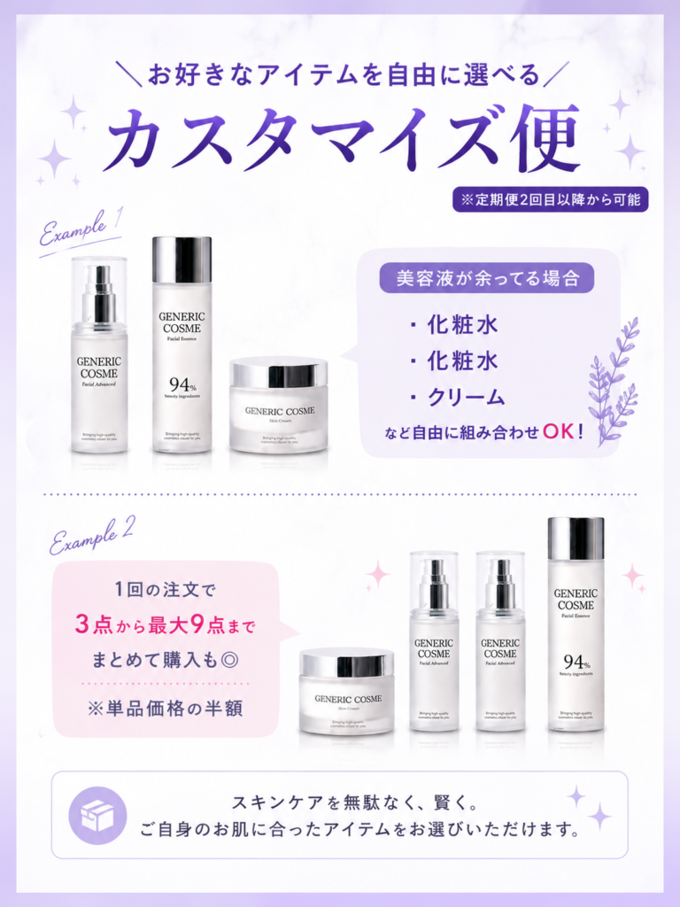正直レビュー】ジェネリック化粧品の口コミは本当？実際に試してみた感想