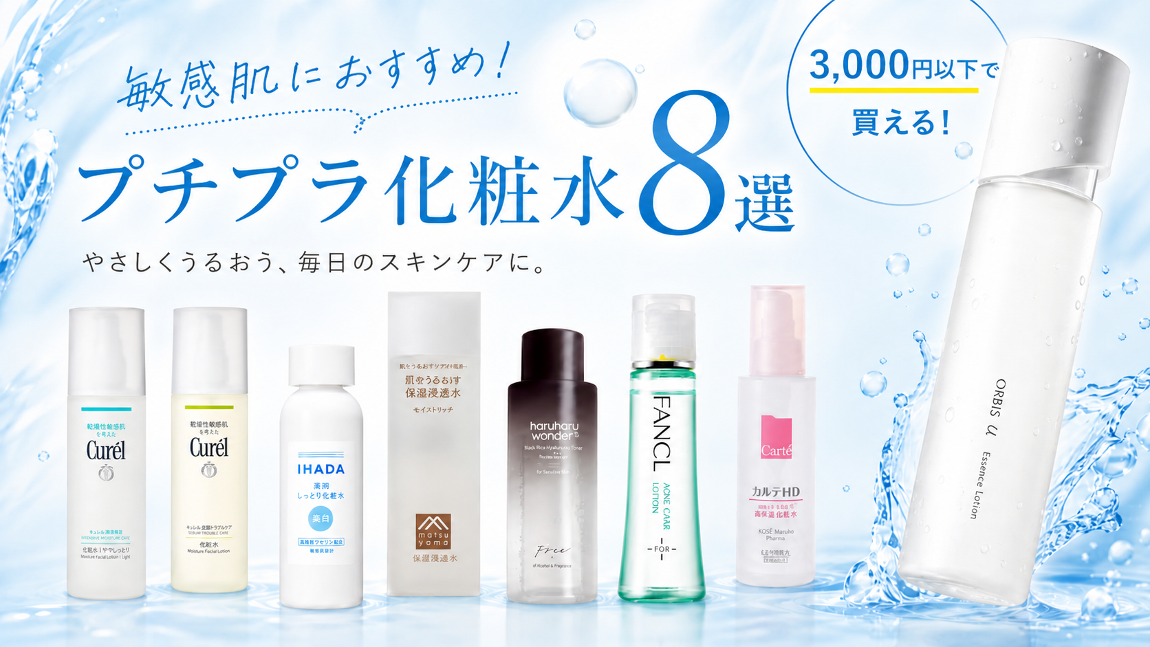 化粧 水 プチプラ
