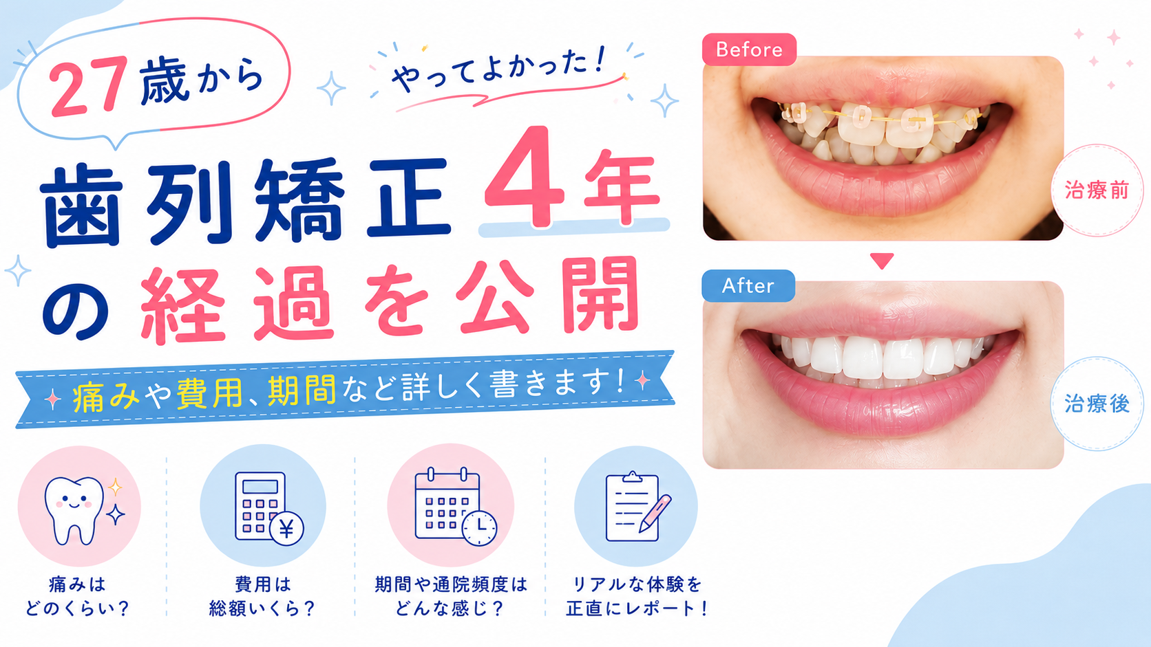 歯列矯正　経過　ブログ