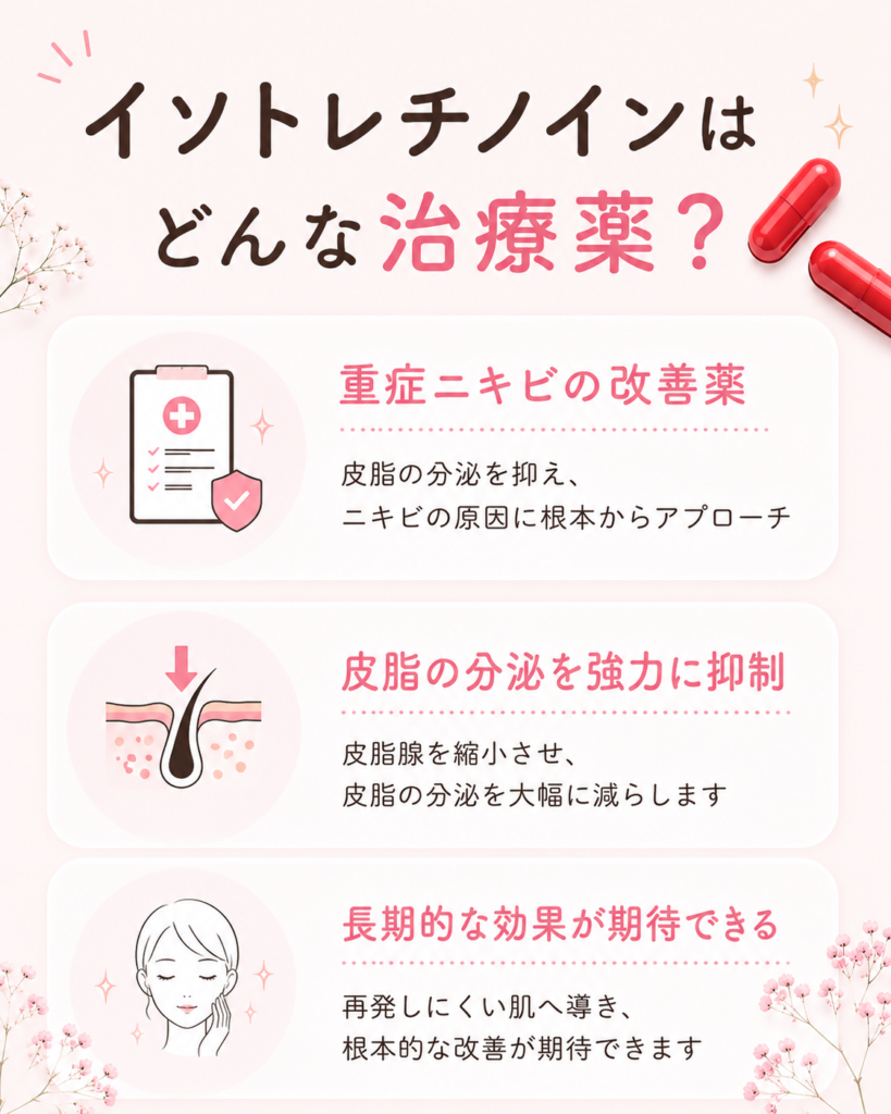 イソトレチノインはどんな治療薬？