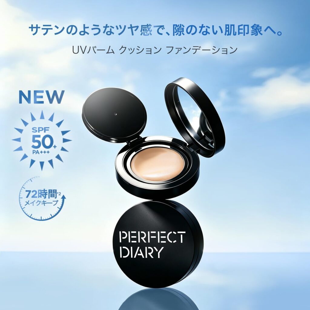 パーフェクトダイアリーから新作クッションファンデが登場