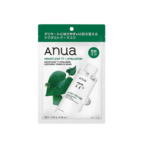 ANUA(アヌア) |ドクダミ77ヒアルロン スージングトナーマスク