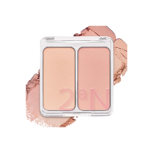 2aN｜DUAL CHEEK 08 NUDE HAZE