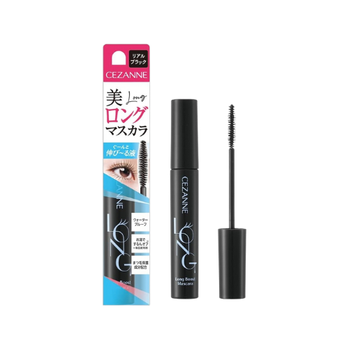セザンヌ| ロングブーストマスカラ 01 リアルブラック