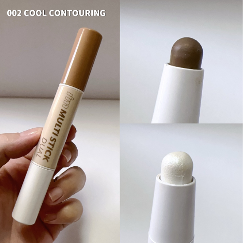 【002 COOL CONTOURING 】黄みを抑えたグレージュブラウン