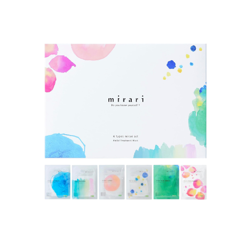 mirari(ミラリ)｜6types mirari set フェイシャルトリートメントマスク